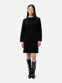 Women's Seamless Crewneck Cashmere Dress | GOBI UK