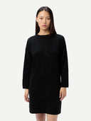 Women's Seamless Crewneck Cashmere Dress | GOBI UK