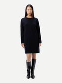 Women's Seamless Crewneck Cashmere Dress | GOBI UK