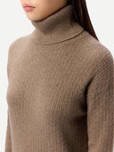 Women's Seamless Turtleneck Cashmere Dress | GOBI UK
