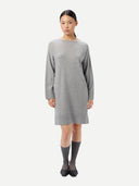 Women's Seamless Crewneck Cashmere Dress | GOBI UK