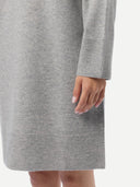 Women's Seamless Crewneck Cashmere Dress | GOBI UK