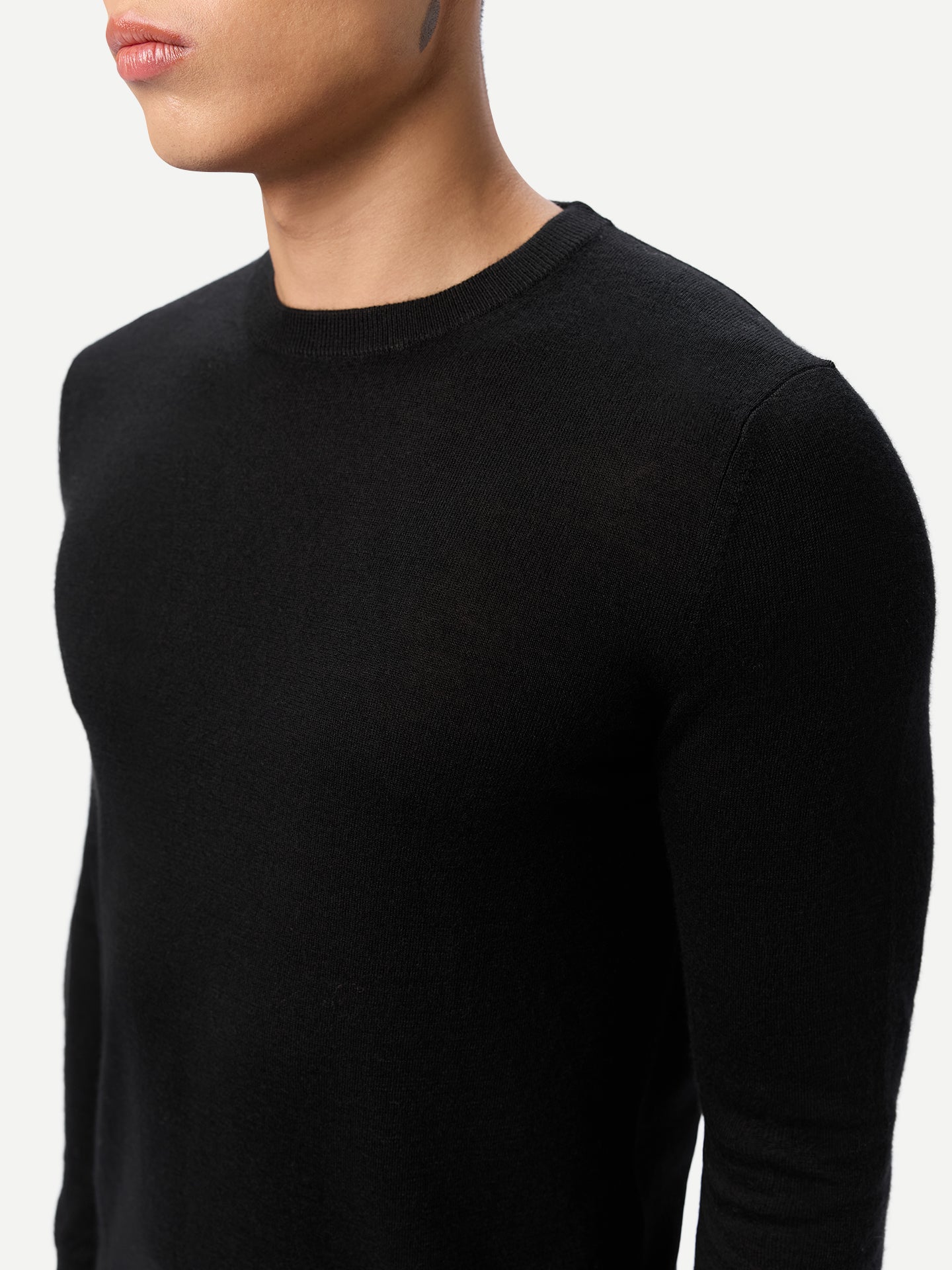 Cashmere Silk C-Neck Jumper