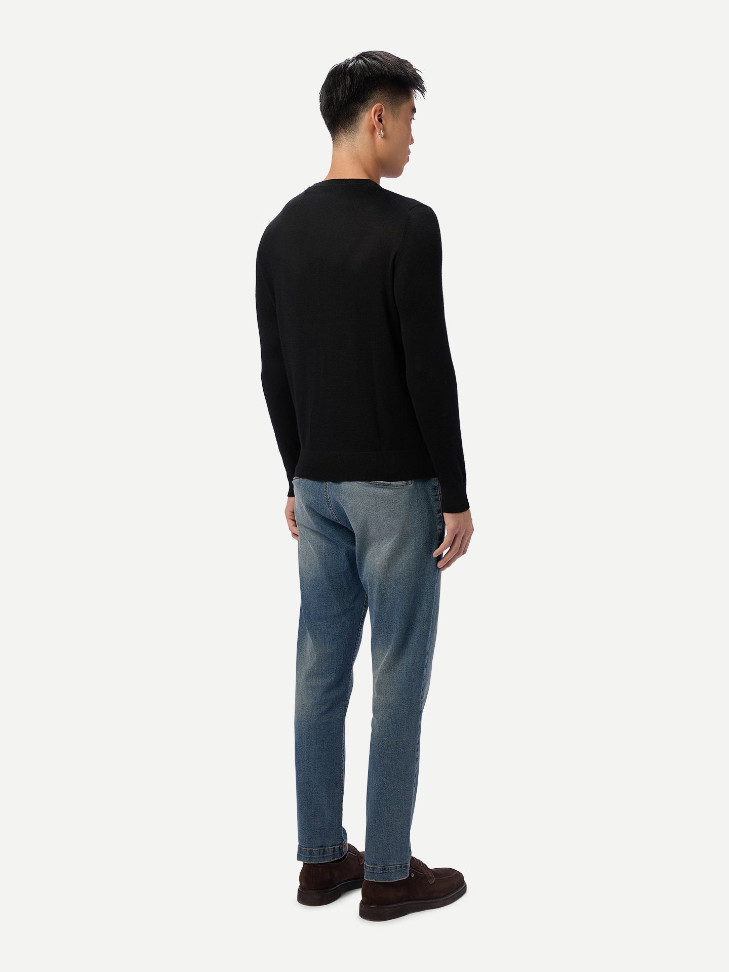 Cashmere Silk C-Neck Jumper
