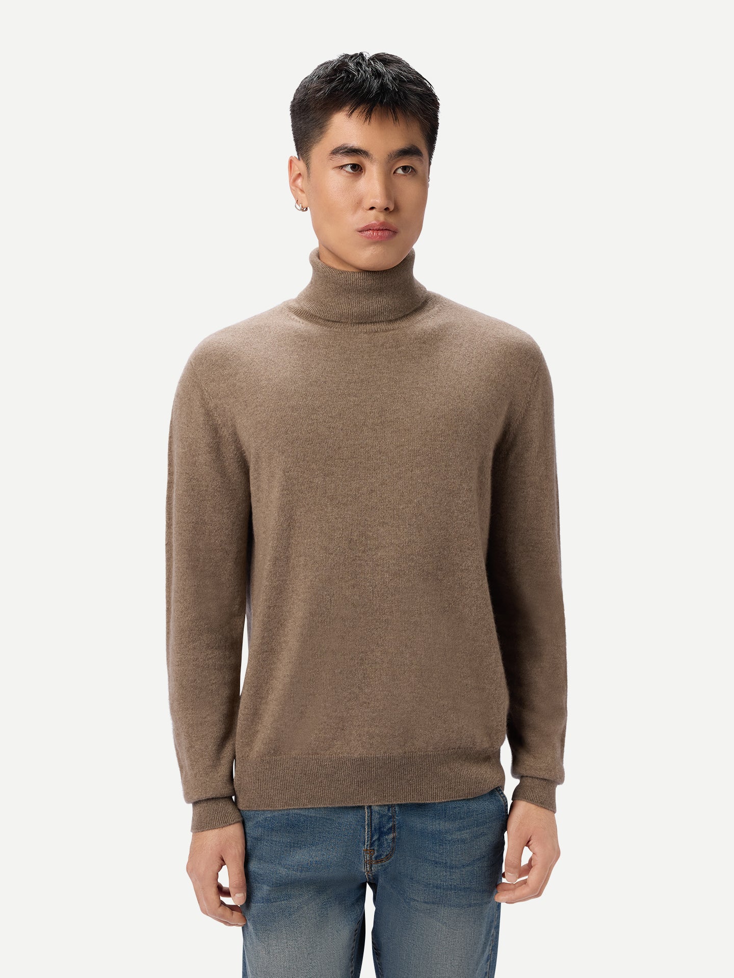 Timeless Organic Turtleneck Cashmere Jumper