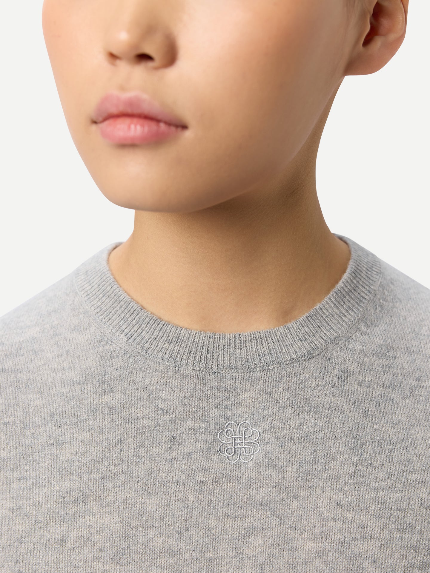 Short-Sleeve Cashmere Jumper