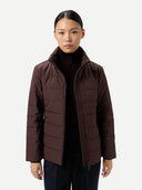 Women's CashmereTECH Winter Jacket I GOBI UK #color_vineyard-wine