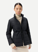 Women's CashmereTECH Winter Jacket I GOBI UK #color_black