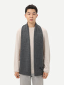 Ribbed Cashmere Scarf Plum Kitten - Gobi Cashmere #color_plum-kitten