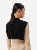 Women's Cashmere Shoulder Wrap Black - Gobi Cashmere #color_black