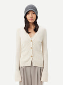 Women's Wide-Brim Cashmere Hat Gray - Gobi Cashmere #color_plum-kitten