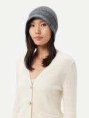Women's Wide-Brim Cashmere Hat Gray - Gobi Cashmere #color_plum-kitten