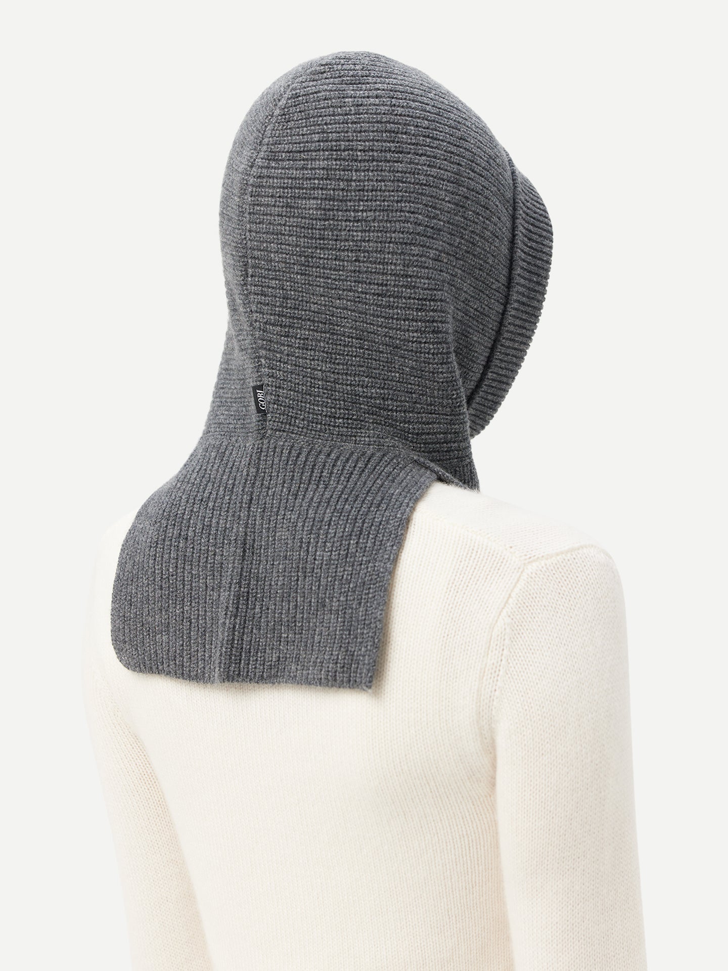 Cable-Knit Cashmere Hood