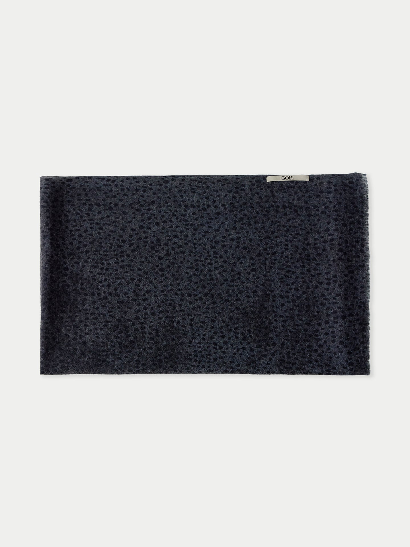 Dune Dots Printed Cashmere Shawl