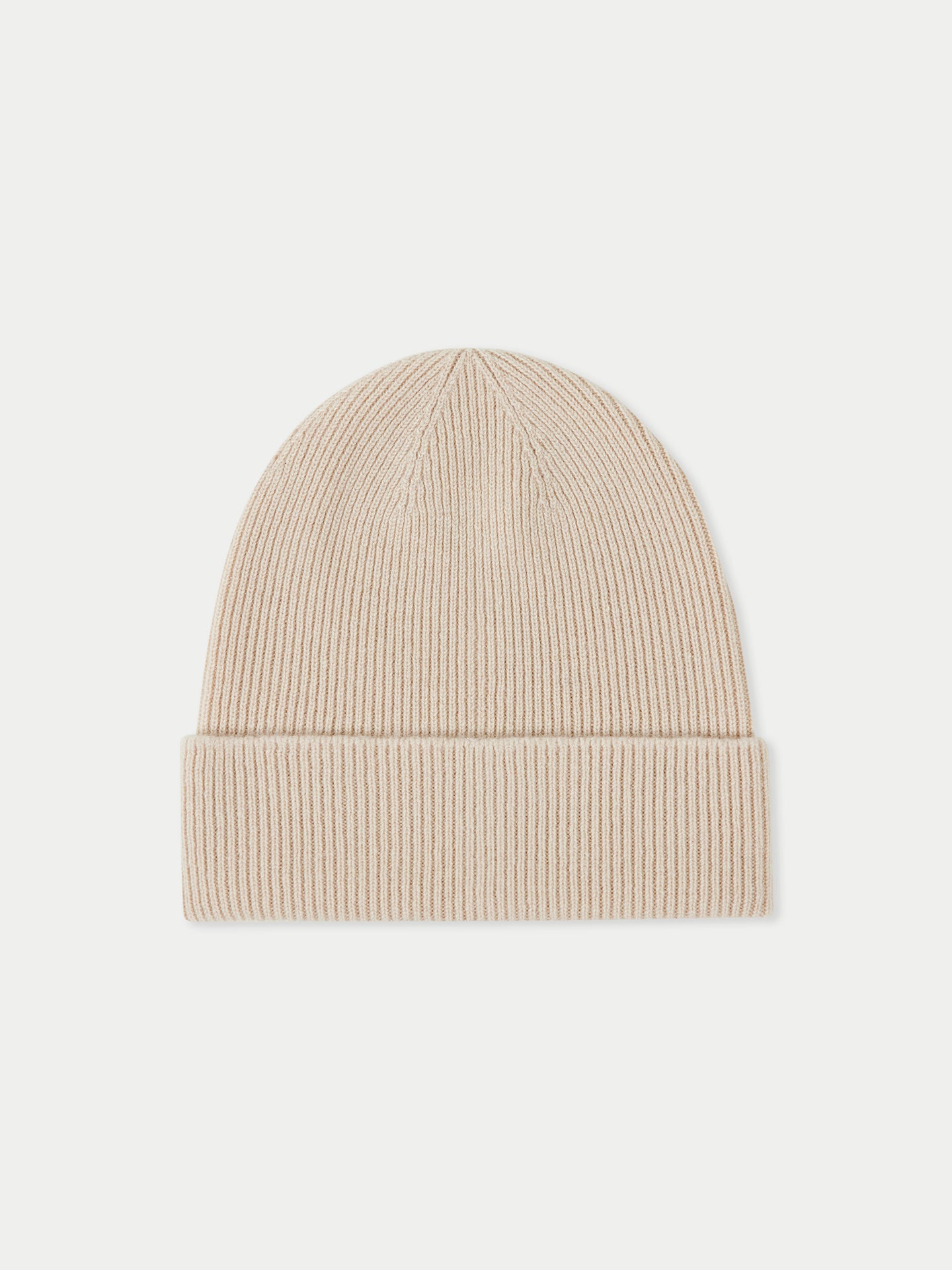 Cashmere Rib Knit Beanie