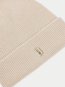 Knitted 100% Cashmere Rib Beanie unisex | GOBI Cashmere