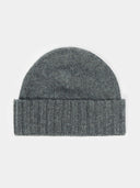 Women's Cashmere Rib Knit Hat Dim Gray - Gobi Cashmere #color_gray