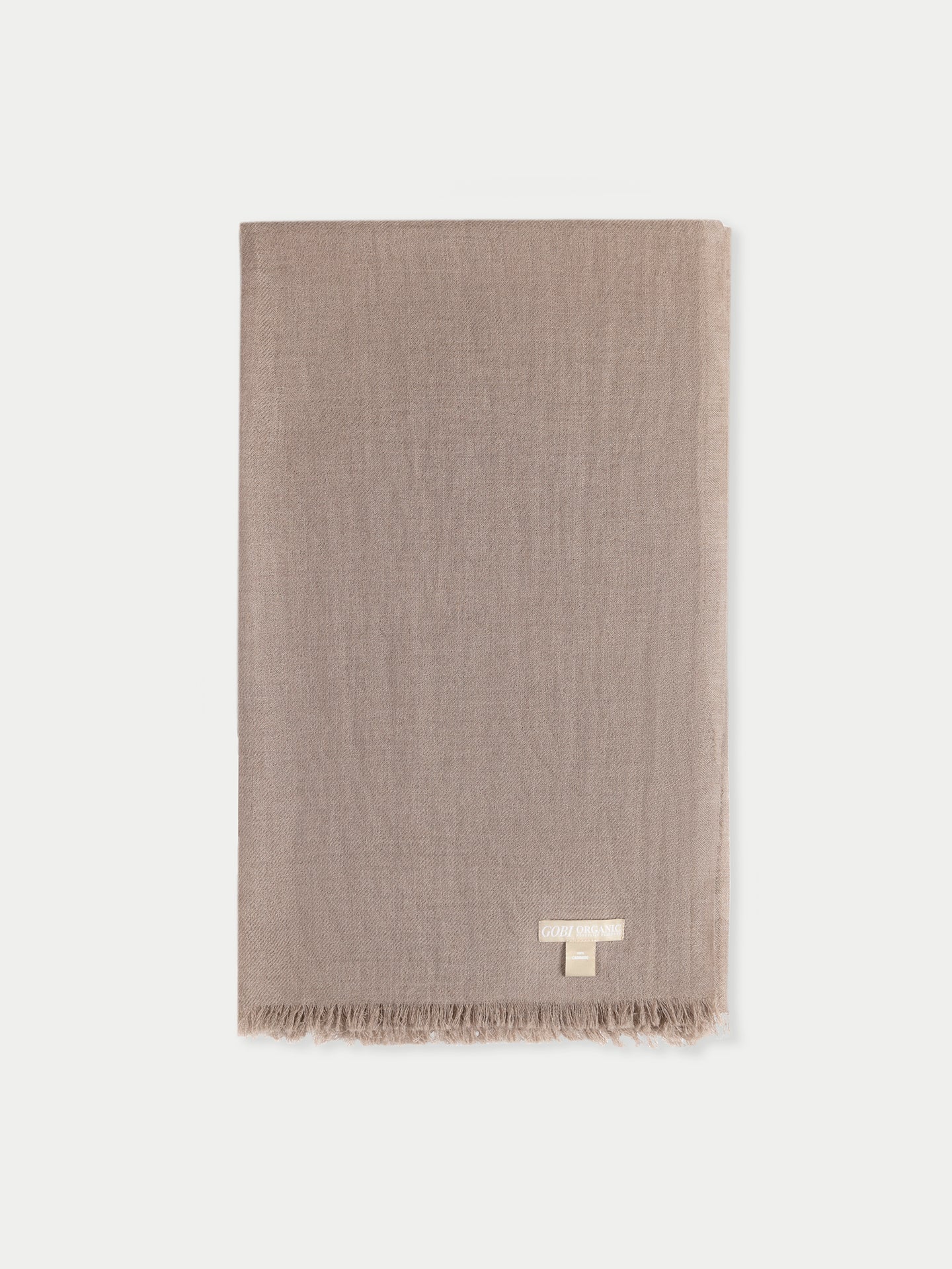 Organic Colour Lightweight Cashmere Woven Scarf
