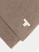Unisex Lightweight Cashmere Shawl Taupe - Gobi Cashmere