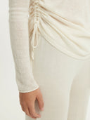 Women's Silk Cashmere Boat Neck - Gobi Cashmere #color_marshmallow