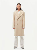 GOBI Double-Breasted Men’s Cashmere Coat - Giorgio Spina Collection #color_beige