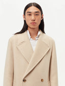 GOBI Double-Breasted Men’s Cashmere Coat - Giorgio Spina Collection #color_beige