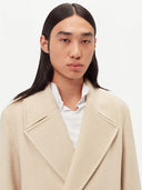 GOBI Double-Breasted Men’s Cashmere Coat - Giorgio Spina Collection #color_beige
