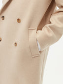 GOBI Double-Breasted Men’s Cashmere Coat - Giorgio Spina Collection #color_beige