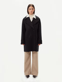 Women's GOBI Cashmere Peacoat Black - Exclusive Giorgio Spina Collection - Gobi Cashmere #color_black