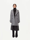 Women's GOBI Cashmere Peacoat Grey - Exclusive Giorgio Spina Collection - Gobi Cashmere #color_dim-gray