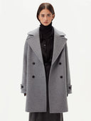 Women's GOBI Cashmere Peacoat Grey - Exclusive Giorgio Spina Collection - Gobi Cashmere #color_dim-gray