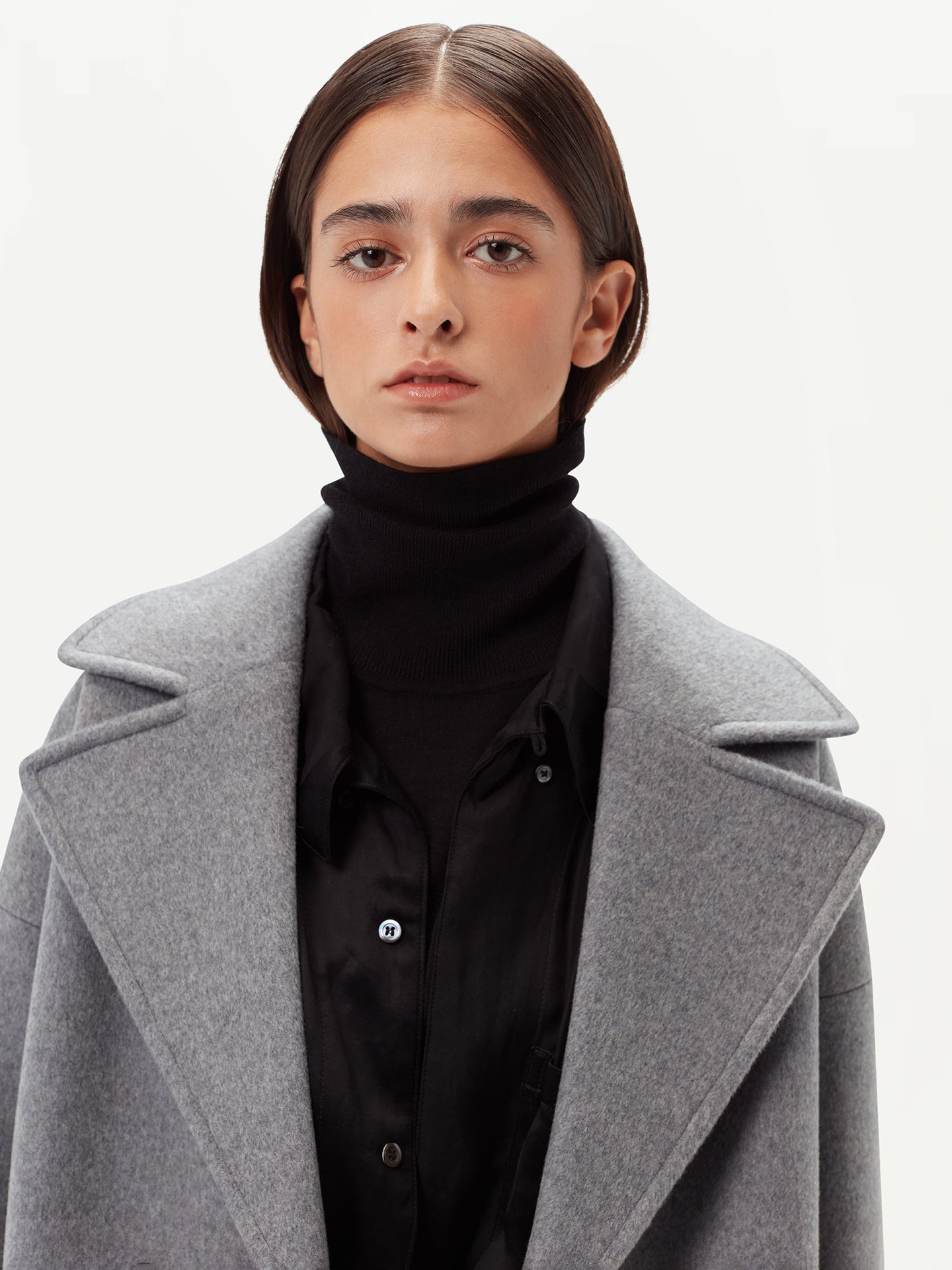 GOBI Cashmere Peacoat Dim Gray - Exclusive Giorgio Spina Collection - Gobi Cashmere