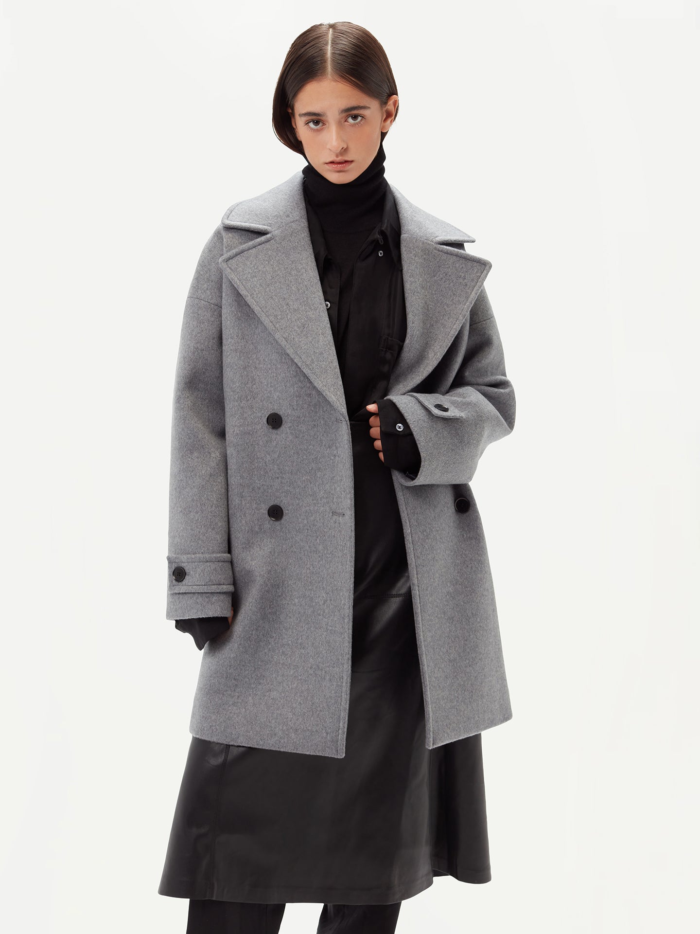 GOBI Cashmere Peacoat Dim Gray - Exclusive Giorgio Spina Collection - Gobi Cashmere