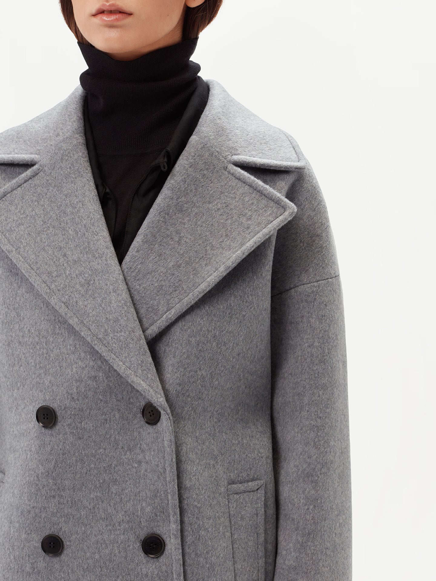 GOBI Cashmere Peacoat Dim Gray - Exclusive Giorgio Spina Collection - Gobi Cashmere