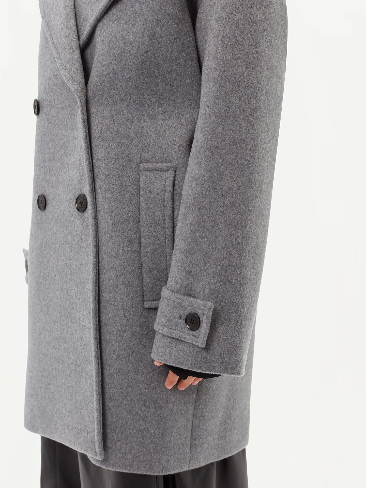 GOBI Cashmere Peacoat Dim Gray - Exclusive Giorgio Spina Collection - Gobi Cashmere