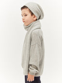 Kids’ Cashmere Beanie in Dawn Blue | GOBI Cashmere UK #color_dawn-blue