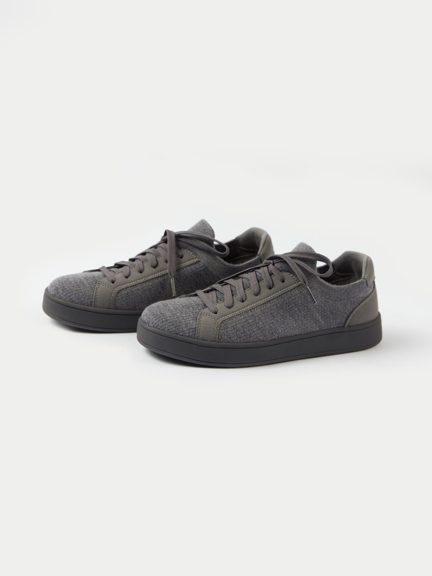 Mercerized Wool cashmere knitted trainers