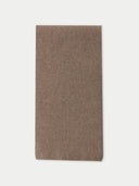 Organic Colour Cashmere Fisherman Knit Scarf Taupe - Gobi Cashmere
