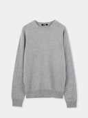 Essential Crewneck Cashmere Jumper Vapor Blue - Gobi Cashmere #color_vapor-blue
