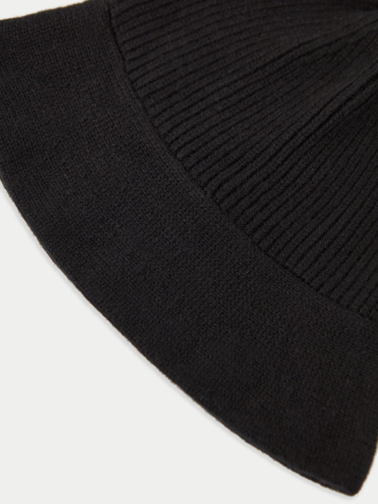 Wide-Brim Cashmere Hat