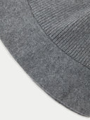 Women's Wide-Brim Cashmere Hat Gray - Gobi Cashmere #color_plum-kitten