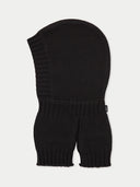 Cashmere Knitted Balaclava Black - Gobi Cashmere #color_black