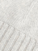 Unisex Cashmere Rib Knit Hat Dawn Blue - Gobi Cashmere #color_steel-silver