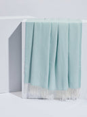 Cashmere Super Soft Throw whispering Blue - Gobi Cashmere #color_soft-white