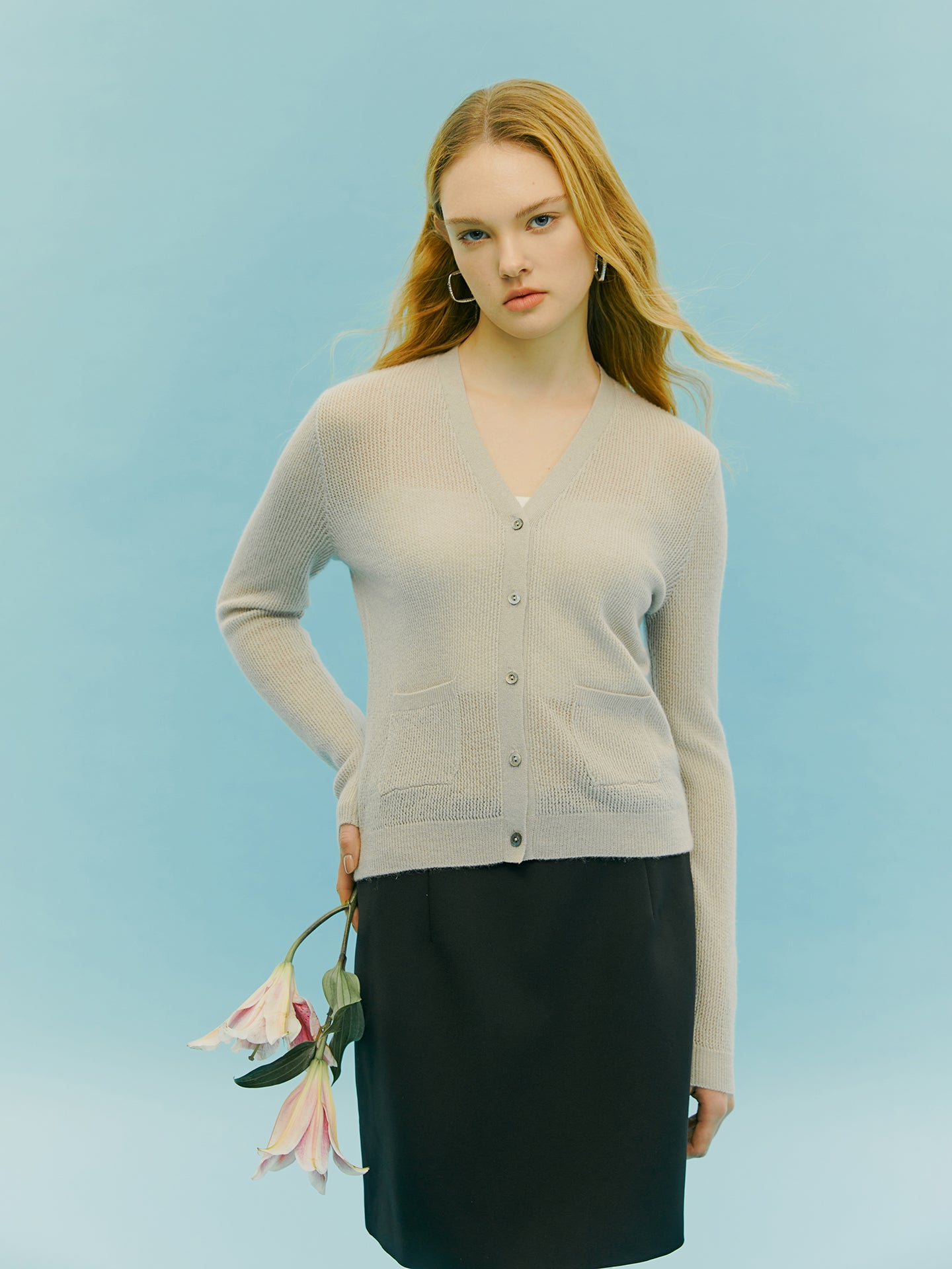 Lightweight Cashmere Cardigan