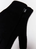 Men's Cashmere Gloves Black - Gobi Cashmere #color_black
