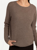 Women's GOBI Cashmere Jumper Giorgio Spina Taupe #color_taupe