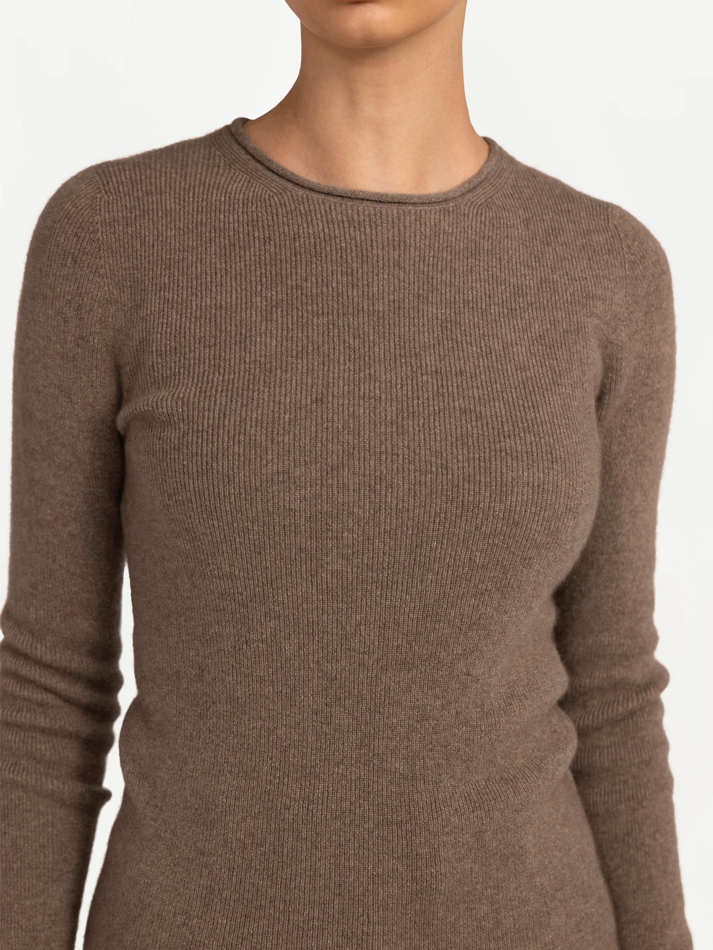 Organic Colour Lightweight Crew-Neck Jumper