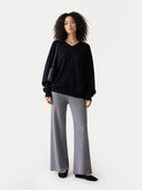 Cashmere Trousers Dim Gray - Gobi Cashmere #color_dim-gray