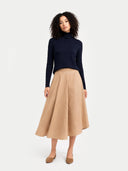 Timeless Cashmere Turtleneck Jumper Navy Blazer - Gobi Cashmere #color_navy-blazer
